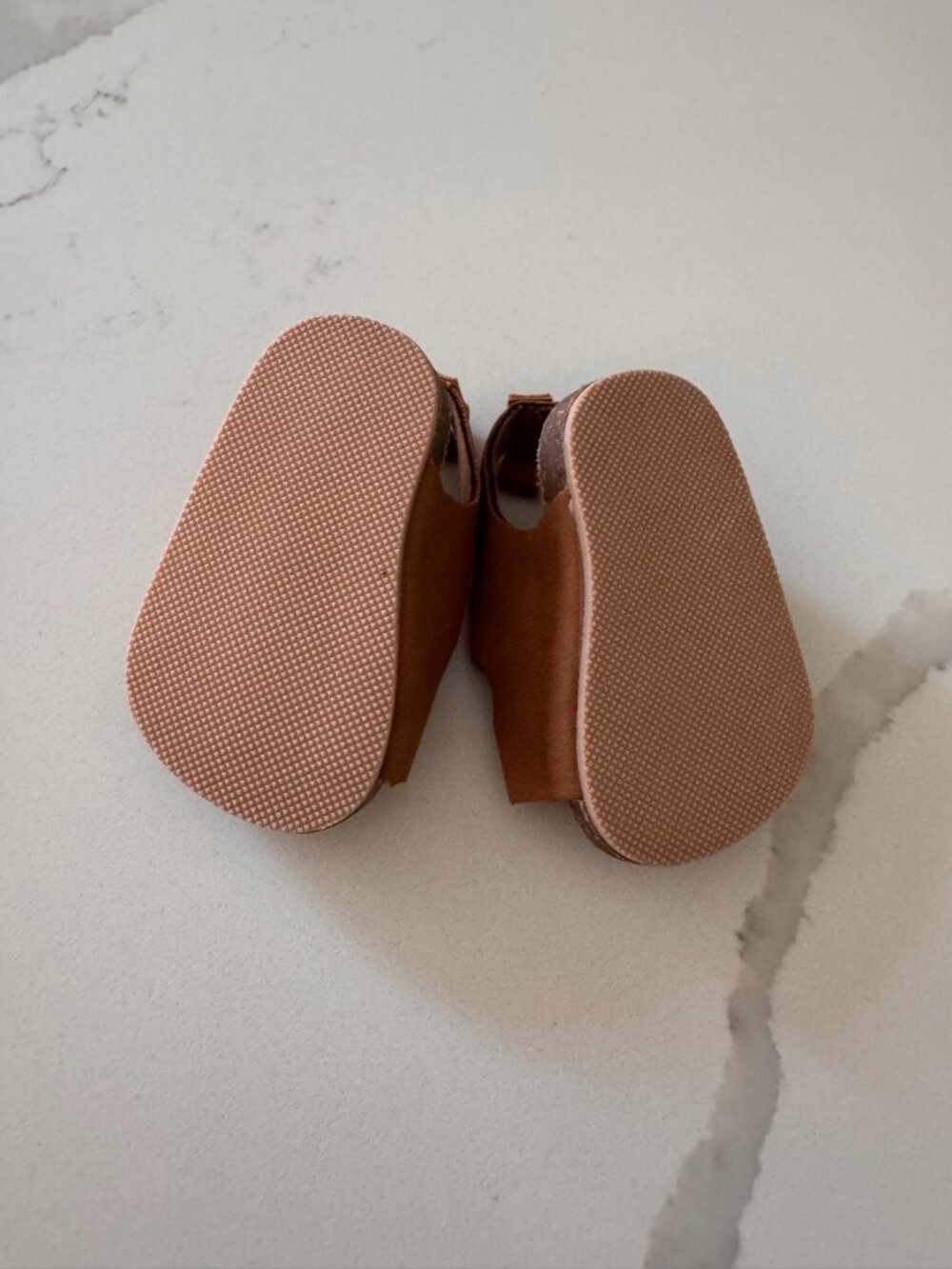 Carter's Infant Sandals 3-6 Months - Brown, Worn Once